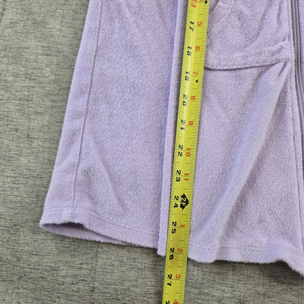 Wonder Nation Girls Full Zip Hooded Cover Up For Swimsuit Beach Poolside Large - Picture 5 of 8